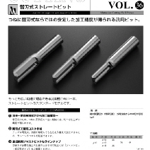 替刃式ストレートビット